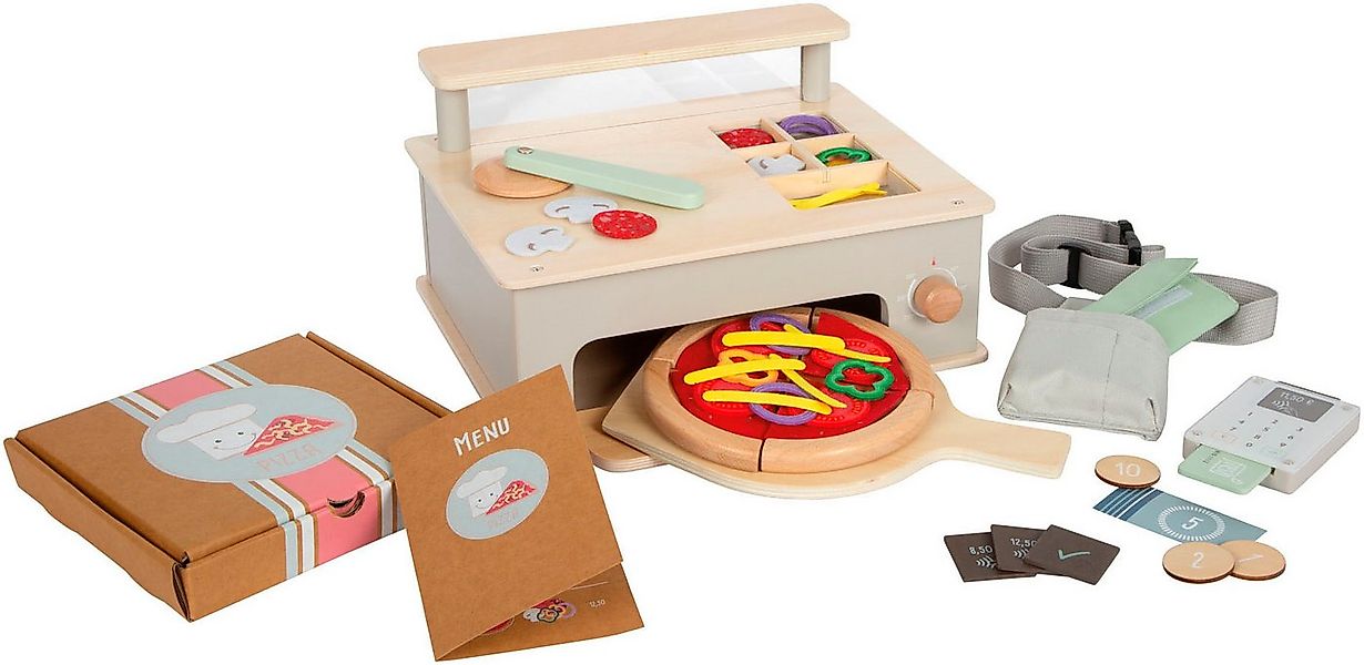 Small Foot Spielküche Pizzeria-Set Filz, Holz, Kunststoff günstig online kaufen