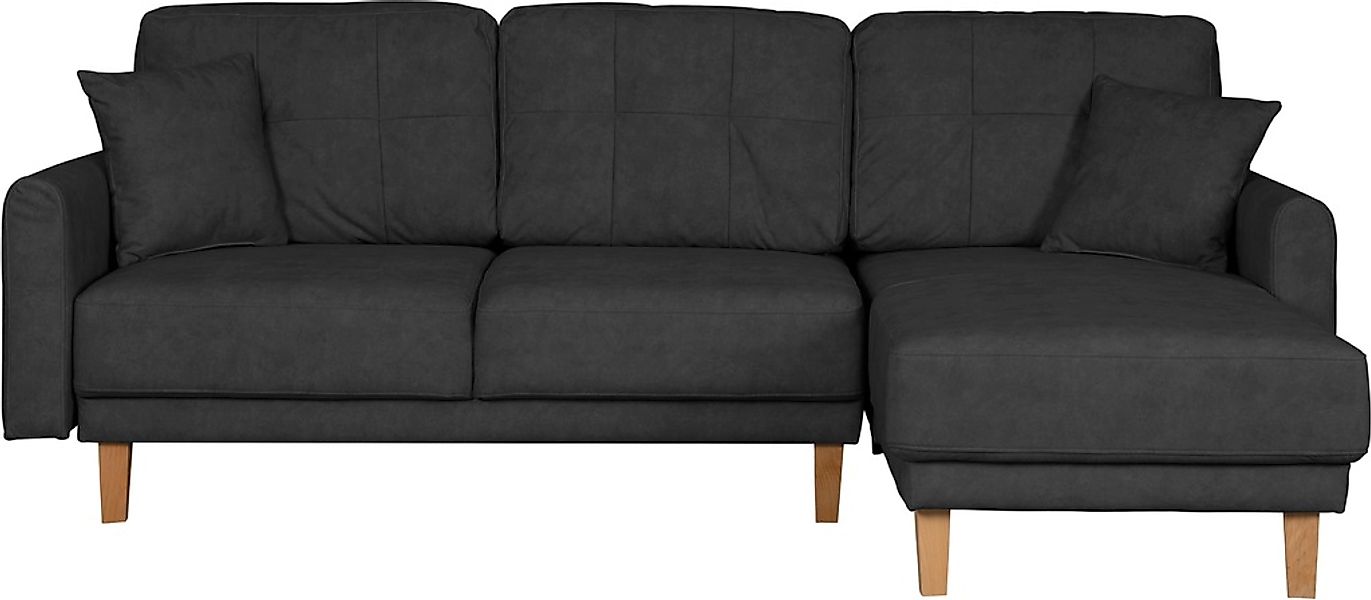 Home affaire Ecksofa »TRIPLO optionale Schlafsofa mit Bettkasten, Maße B/T/ günstig online kaufen