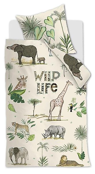 Beddinghouse Bettwäsche beddinghouse Bettwäsche WILD LIFE günstig online kaufen