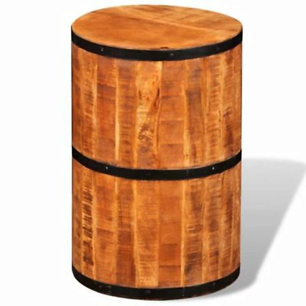 Barhocker Raues Mango-Holz braun günstig online kaufen