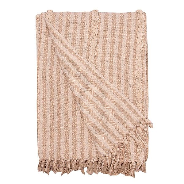 Wohndecke Decke Überwurf Streifen getuftet 100% günstig online kaufen