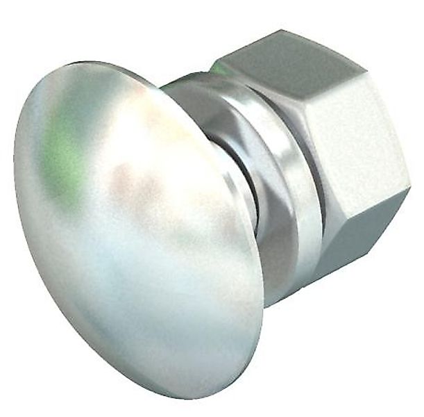 OBO Bettermann Vertr Flachrundschraube m. Scheibe u. Mutter FRS 8x25 A2 - 6 günstig online kaufen