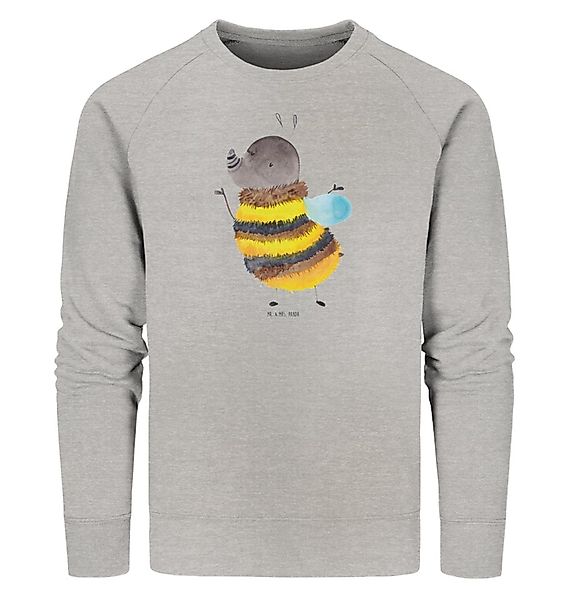 Mr. & Mrs. Panda Longpullover Größe XXL Hummel flauschig - Heather Grey - G günstig online kaufen