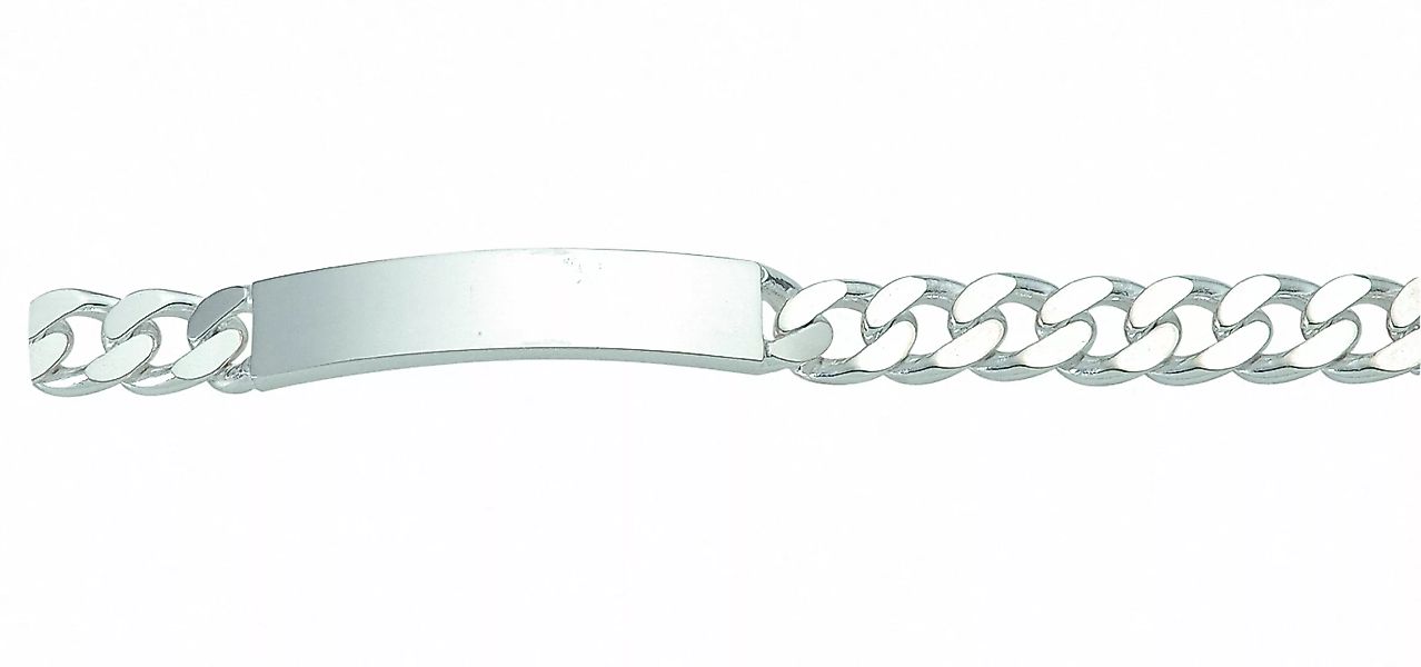 Adelia´s Silberarmband "925 Silber Flach Panzer Armband 23 cm", 925 Sterlin günstig online kaufen