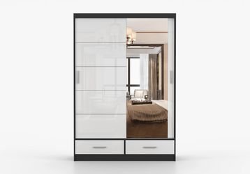 imoebel24 Schwebetürenschrank FLORENCE S 150 cm günstig online kaufen