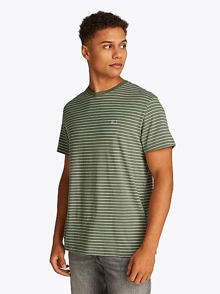 Tommy Jeans Rundhalsshirt TJM SLIM STRIPE TEE günstig online kaufen