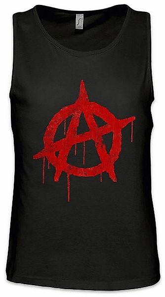 Urban Backwoods Tanktop Anarchy A Vintage Logo Ärmelloses T-Shirt Rock Goth günstig online kaufen