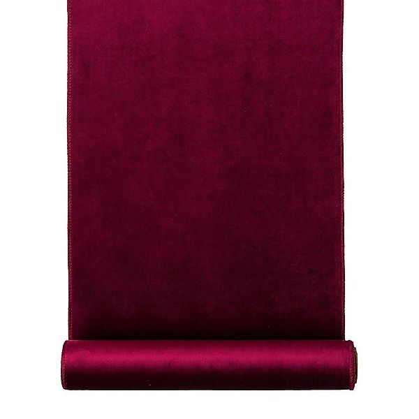 Gasper Tischläufer 1 Rolle SAMT Dekostoff. günstig online kaufen