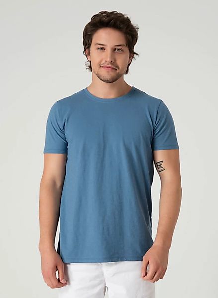 Basic T-shirt Aus Bio Baumwolle In Slub Jersey günstig online kaufen