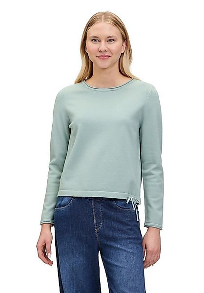 Cartoon Strickpullover Damen mit Rundhalsausschnitt (1-tlg) günstig online kaufen