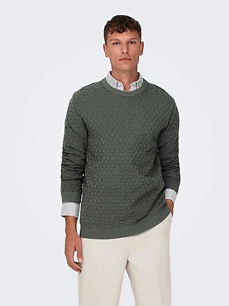 ONLY & SONS Rundhalspullover ONSKALLE REG günstig online kaufen