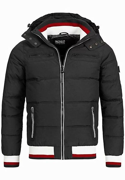 Indicode Winterjacke Marlon mit sportlichem Rippstrickbündchen günstig online kaufen