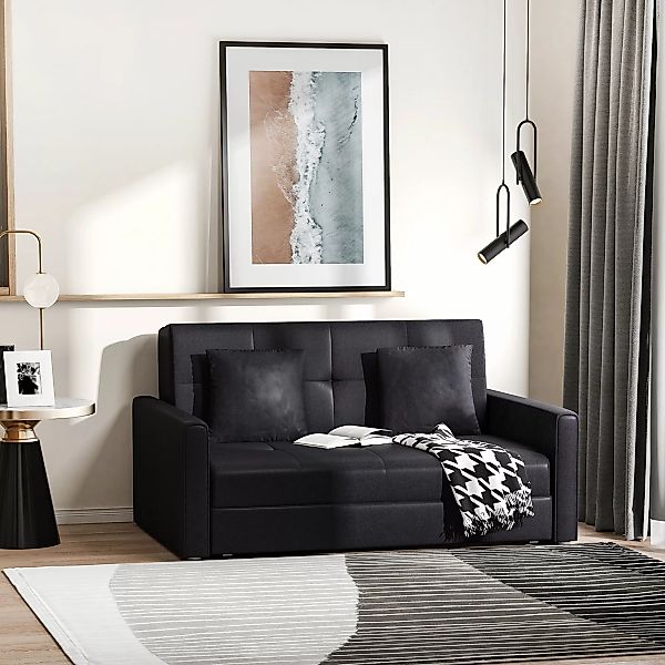 HOMCOM Schlafsofa Schlafcouch mit Bettfunktion, mit günstig online kaufen