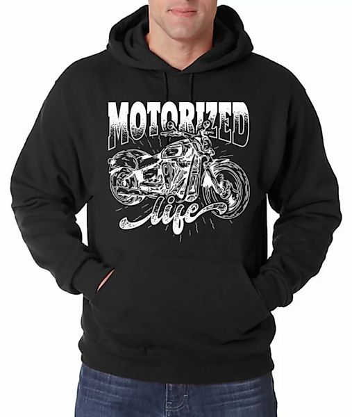 Youth Designz Kapuzenpullover Motorized life Herren Hoodie Pullover günstig online kaufen