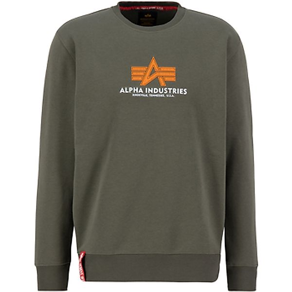 Alpha Industries  Sweatshirt Basic Sweatshirt Rubber ML - dark olive günstig online kaufen