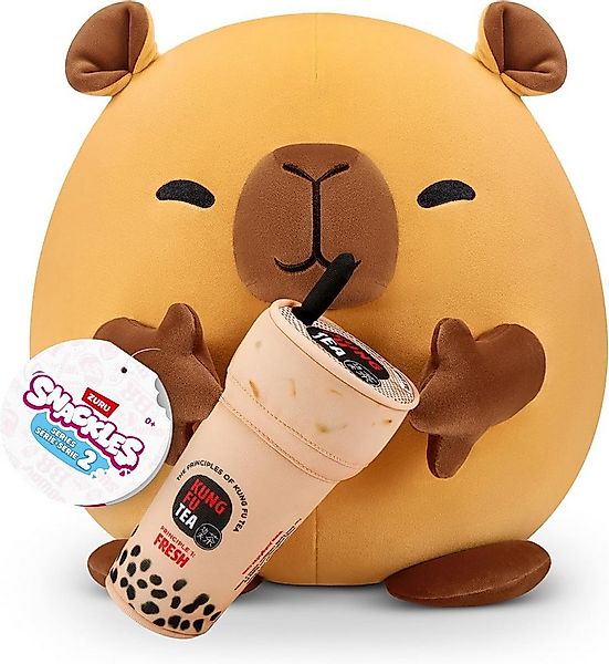 ZURU Plüschfigur Snackles Capybara Wasserschwein (Kung Fu Bubble Tea) 35 cm günstig online kaufen