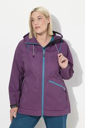 Ulla Popken Funktionsjacke Funktionsjacke wasserdicht 2-Wege-Zipper günstig online kaufen