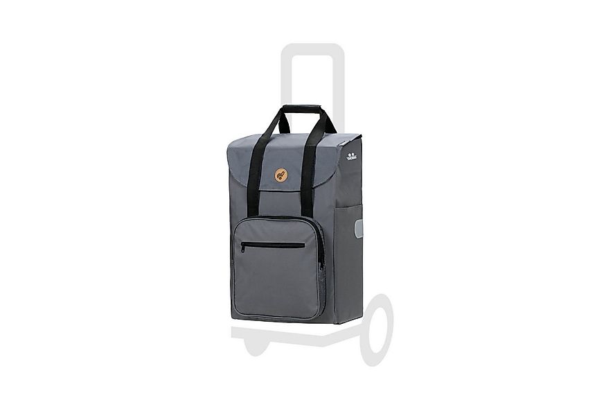 Andersen Einkaufstrolley Tasche Wismar silbergrau, Thermofach 15 Liter, was günstig online kaufen