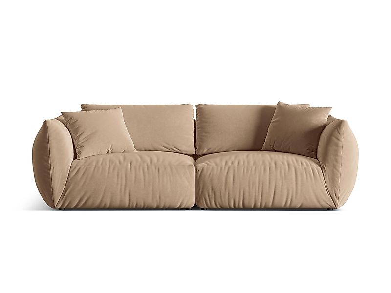 Micadoni | 4-Sitzer-Sofa Chris Samt günstig online kaufen