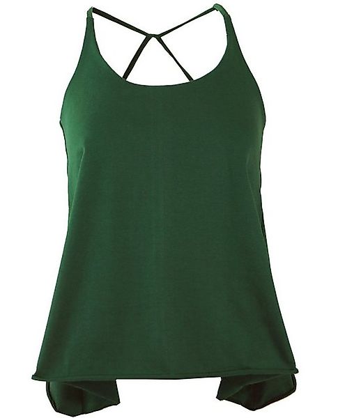 Guru-Shop T-Shirt Yoga Top, Psytrance Festival Top - smaragdgrün Ethno Styl günstig online kaufen