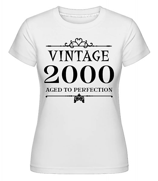 Vintage 2000 Perfection · Shirtinator Frauen T-Shirt günstig online kaufen
