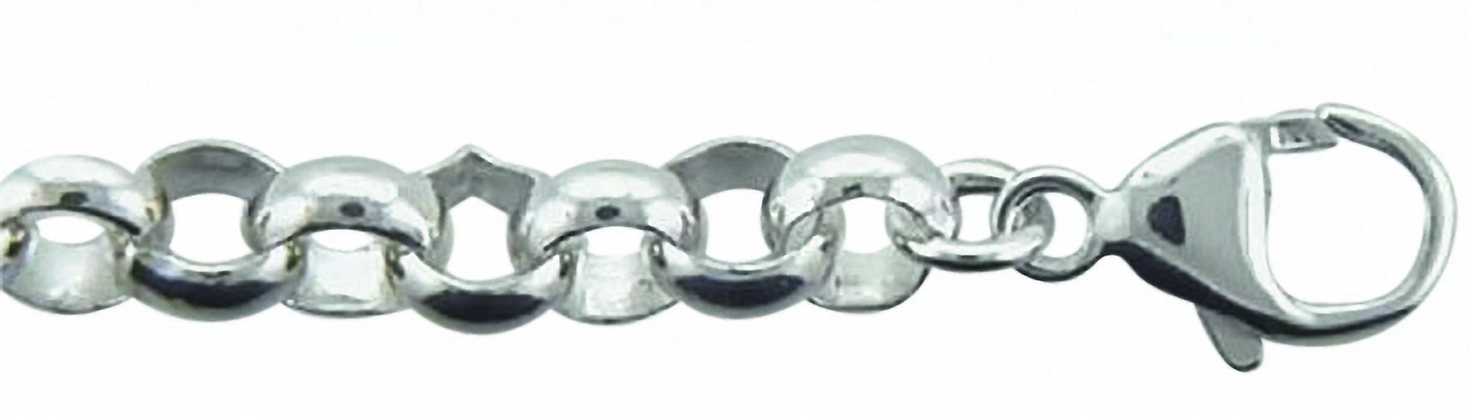 Adelia´s Silberarmband "925 Silber Erbs Armband 19 cm Ø 6 mm", Silberschmuc günstig online kaufen
