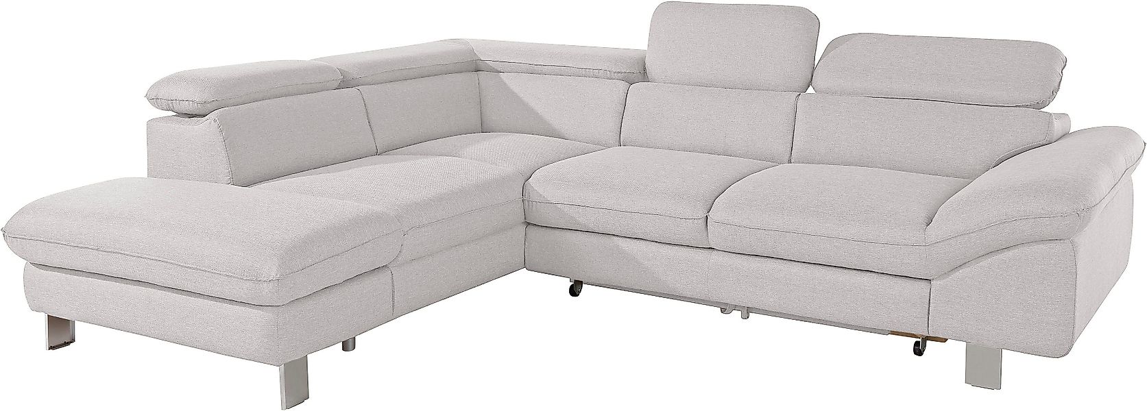 COTTA Ecksofa Driver L-Form, mit Kopfteilverstellung, günstig online kaufen