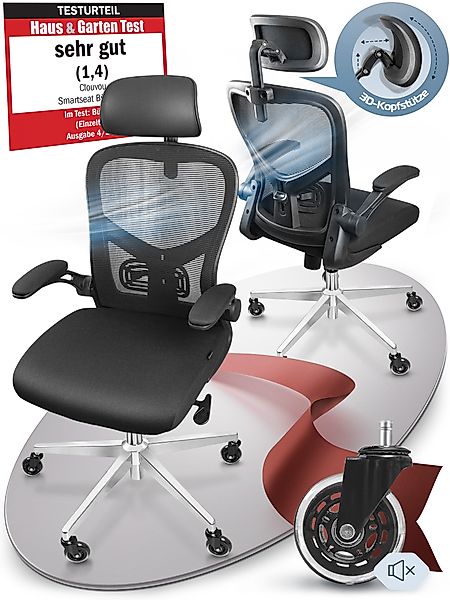 CLOUVOU Bürostuhl SmartSeat, Schreibtischstuhl, ergonomisch, Chefsessel, günstig online kaufen