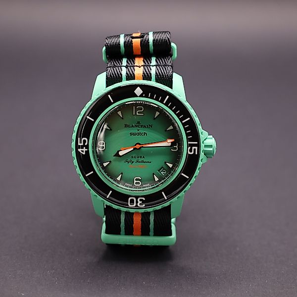 Swatch Automatikuhr Swatch X Blancpain Indian günstig online kaufen
