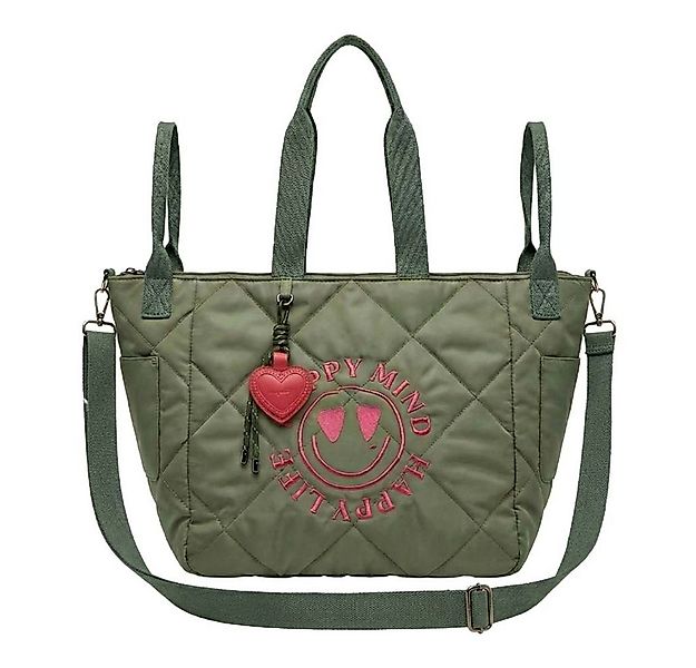 Miss Goodlife Umhängetasche Quilted Bag Shopper-Tasche mit Stickerei und He günstig online kaufen