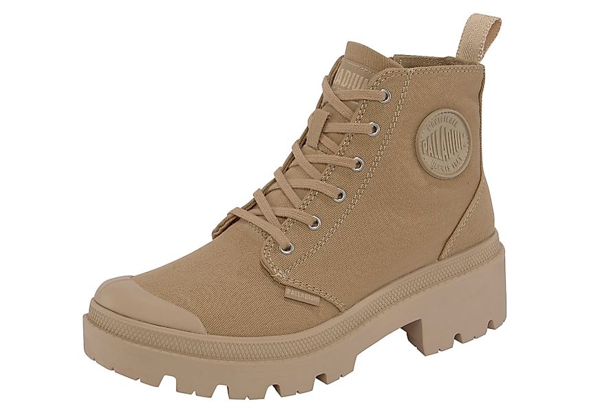 Palladium PALLABASE TWILL Schnürstiefelette Schnürstiefel, Schnürstiefelett günstig online kaufen