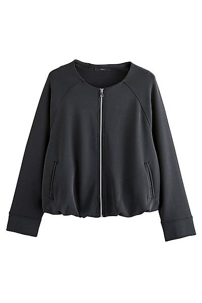 Next Shirtjacke Harringtonjacke mit Reißverschluss und Ballonsaum (1-tlg) günstig online kaufen