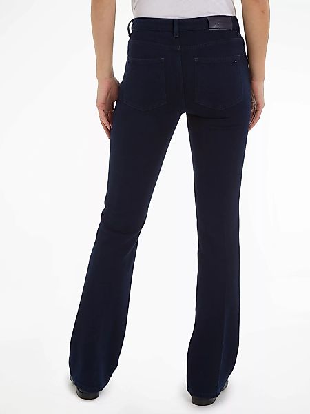 Tommy Hilfiger Bootcut-Jeans BOOTCUT RW BEA mit Leder-Badge günstig online kaufen