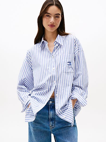 Tommy Jeans Hemdbluse TJW OVS BADGE günstig online kaufen