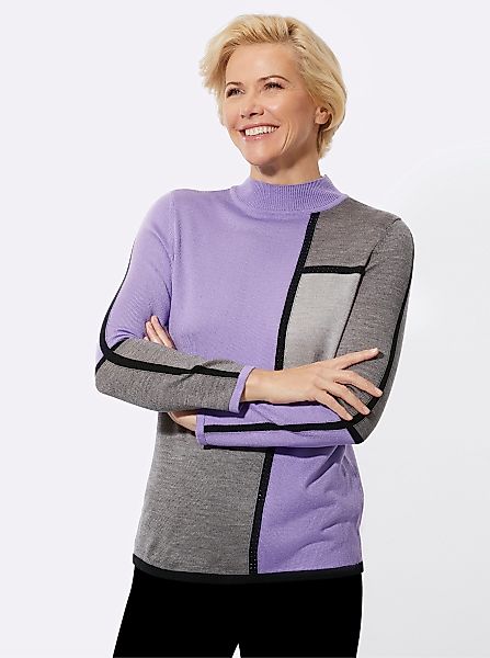 Witt Strickpullover Stehkragenpullover günstig online kaufen
