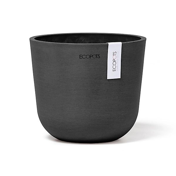 ECOPOTS Blumentopf Oslo Mini 16 Dunkelgrau, für den Innenbereich günstig online kaufen