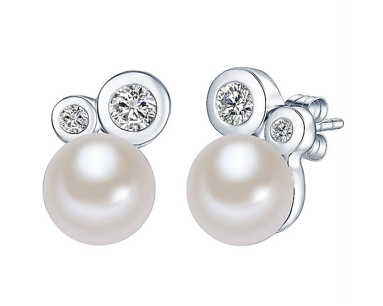 Valero Pearls Perlenohrringe silber, aus Süßwasser-Zuchtperlen günstig online kaufen