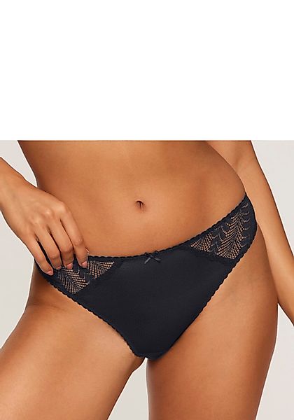 LASCANA Tanga Amira mit graphischen Spitzeneinsätzen günstig online kaufen