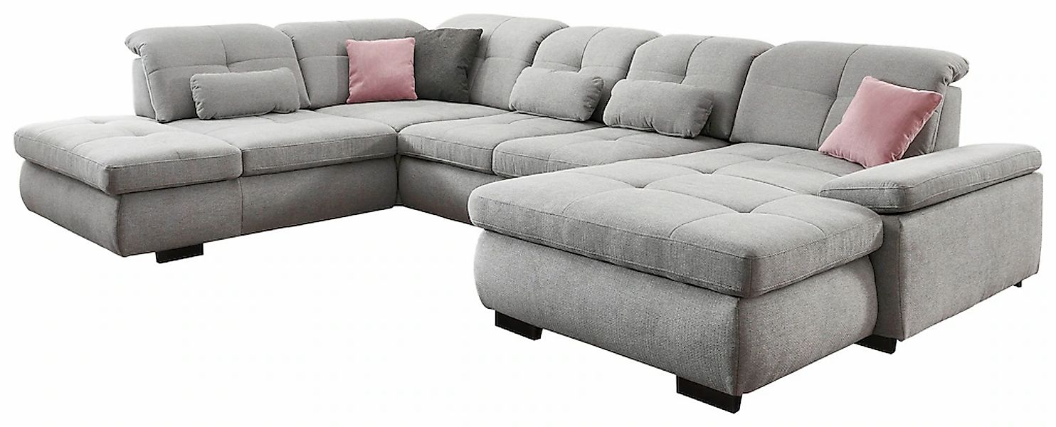 Die PlanBar Ecksofa »MP-IN16012 L-Form, mit Federkern-Polsterung«, inkl. Si günstig online kaufen