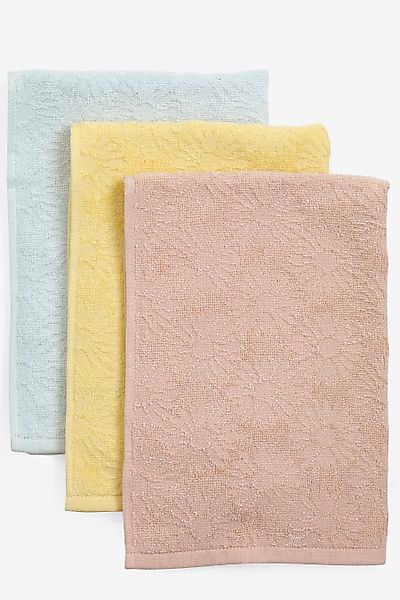Next Geschirrtuch 3er-Set Frottee-Geschirrtücher aus 100 % günstig online kaufen