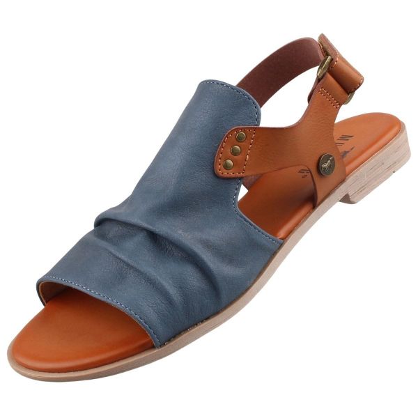 Mustang Shoes Riemchensandale, Sommerschuh, Sandalette, Blockabsatz, günstig online kaufen
