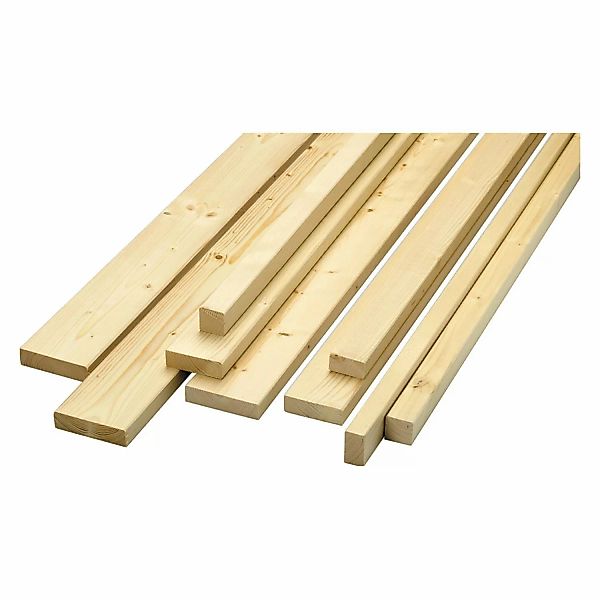 Holzlatte aus Fichte/Tanne gehobelt & gefast 24 mm x 94 mm x 2.000 mm günstig online kaufen