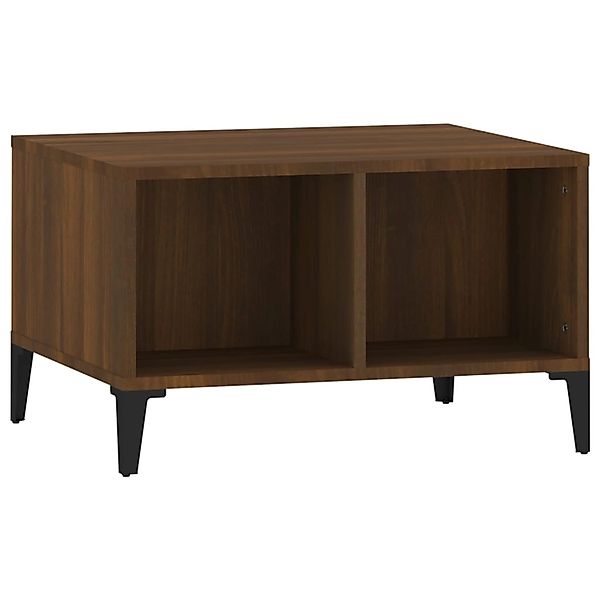vidaXL Couchtisch Braun Eichen-Optik 60x50x36,5 cm Holzwerkstoff Modell 2 günstig online kaufen