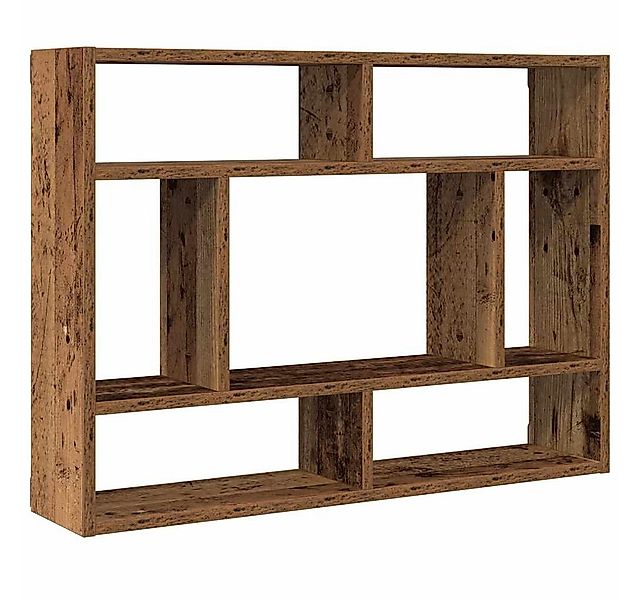 vidaXL Regal Wandregal Altholz-Optik 75x16x55 cm Holzwerkstoff, 1-tlg. günstig online kaufen
