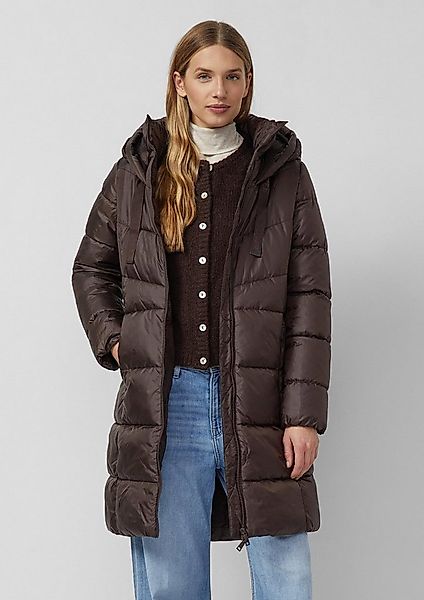 s.Oliver Wintermantel Outdoor-Mantel Steppmantel mit Stehkragen und Kapuze günstig online kaufen