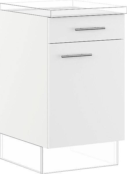 IMPULS KÜCHEN Unterschrank »"Prag und Valencia", Breite/Höhe: 50/72,3 cm« v günstig online kaufen
