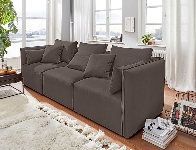 andas 3-Sitzer "Nöre", 3 Teile, in vielen Bezugsqualitäten und Farben s. au günstig online kaufen