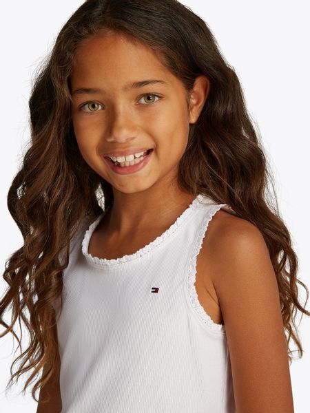 Tommy Hilfiger Tanktop ESSENTIAL RIB LACE günstig online kaufen