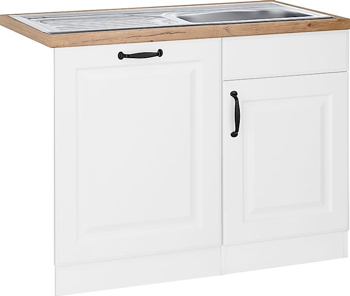 wiho Küchen Spülenschrank "Erla", 110 cm breit, inkl. Tür/Sockel für Geschi günstig online kaufen
