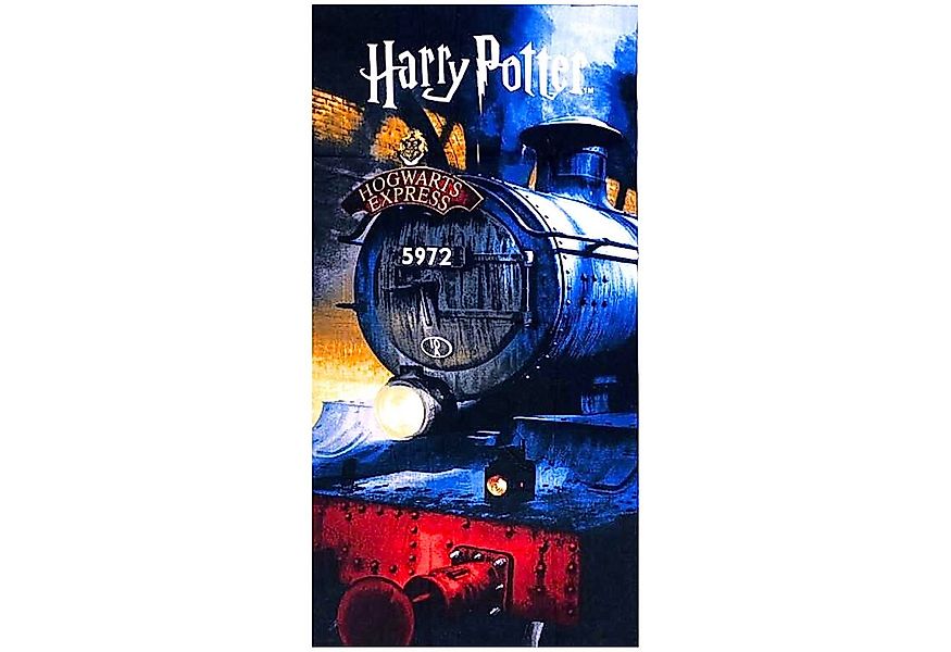 Harry Potter Badetuch Hogwarts Express, Mikrofaser, Kinder Strandtuch 70 x günstig online kaufen